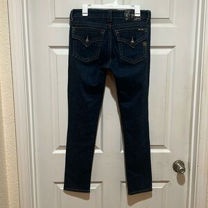 Miss Me, size 31, midrise skinny jeans with 31 inch inseam